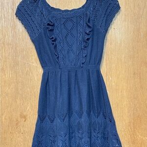 Navy Blue Kids Dress